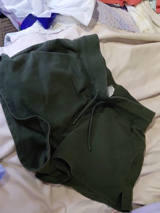 all in motion Pants - all in motion Olive Drawstring Athletic Shorts